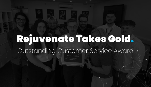 Rejuvenate takes gold: Outstanding Customer Service Award