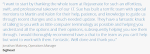 Outsourcing IT review